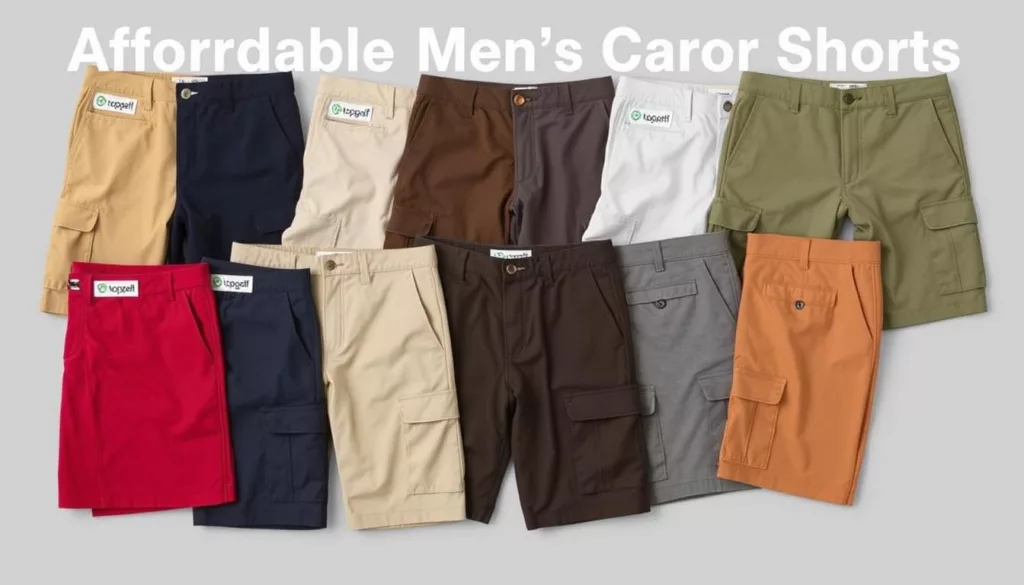 affordable men's cargo shorts comparison