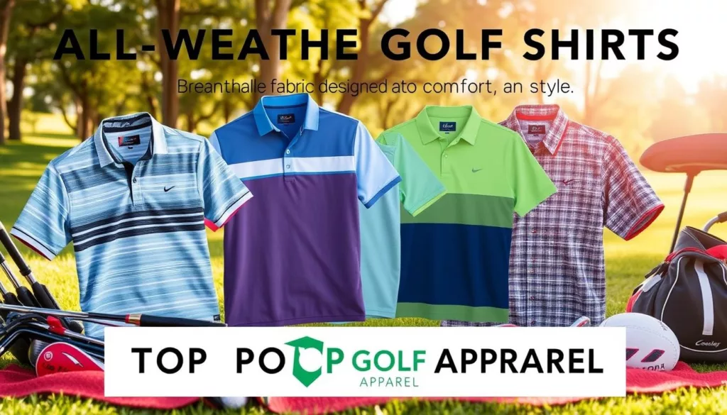 all-weather golf shirts