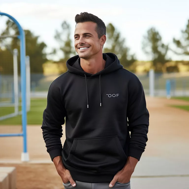 black golf hoodies a