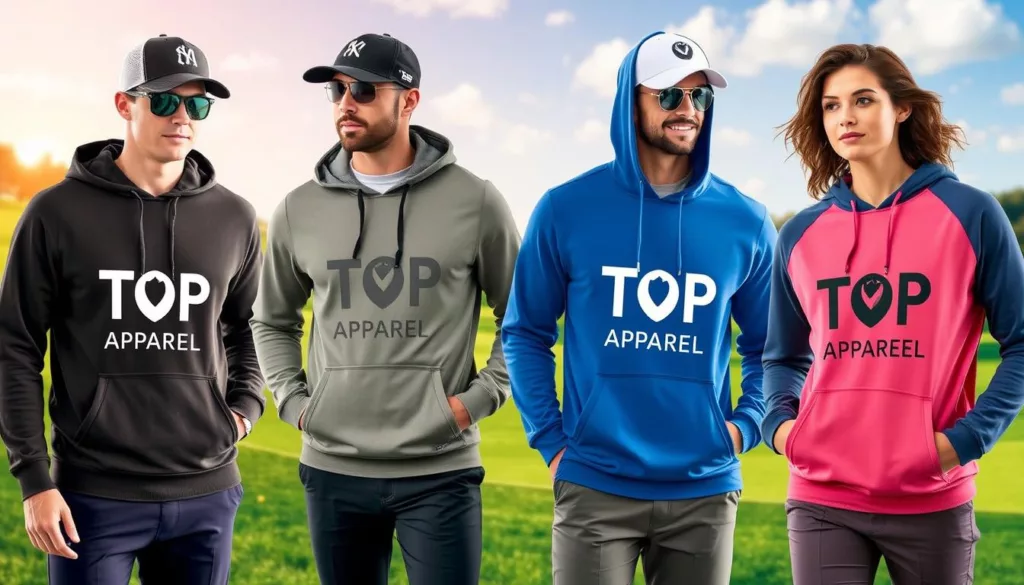 branded golf apparel