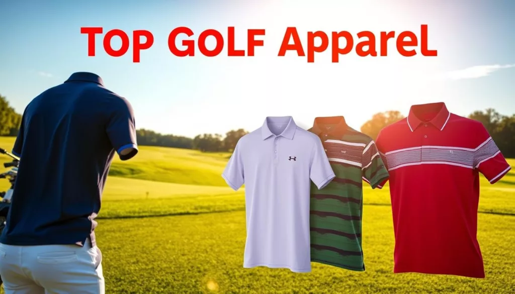 breathable golf polo shirts