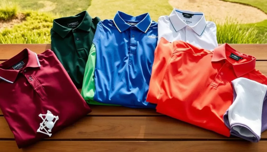 care for performance golf shirts