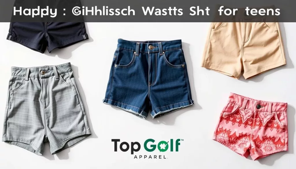 choose high waisted shorts