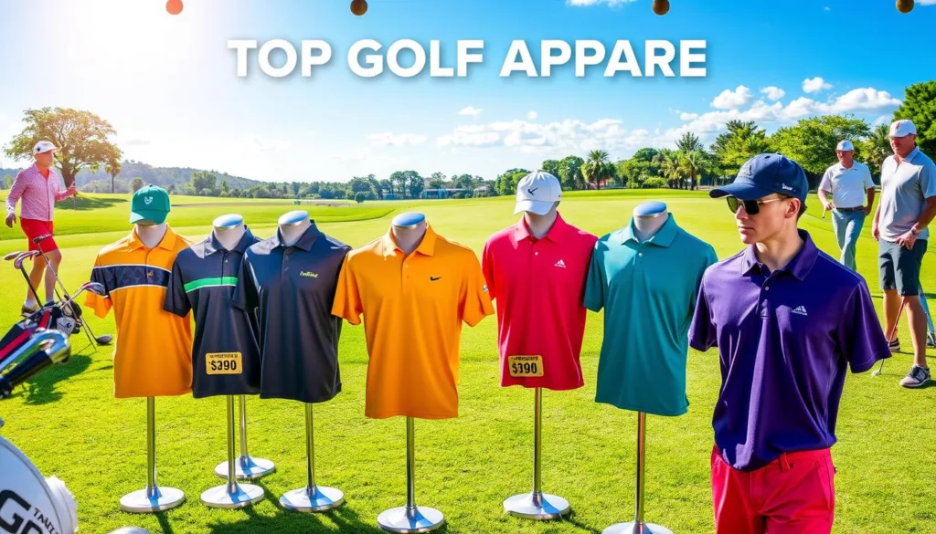 competitive pricing for custom golf apparel