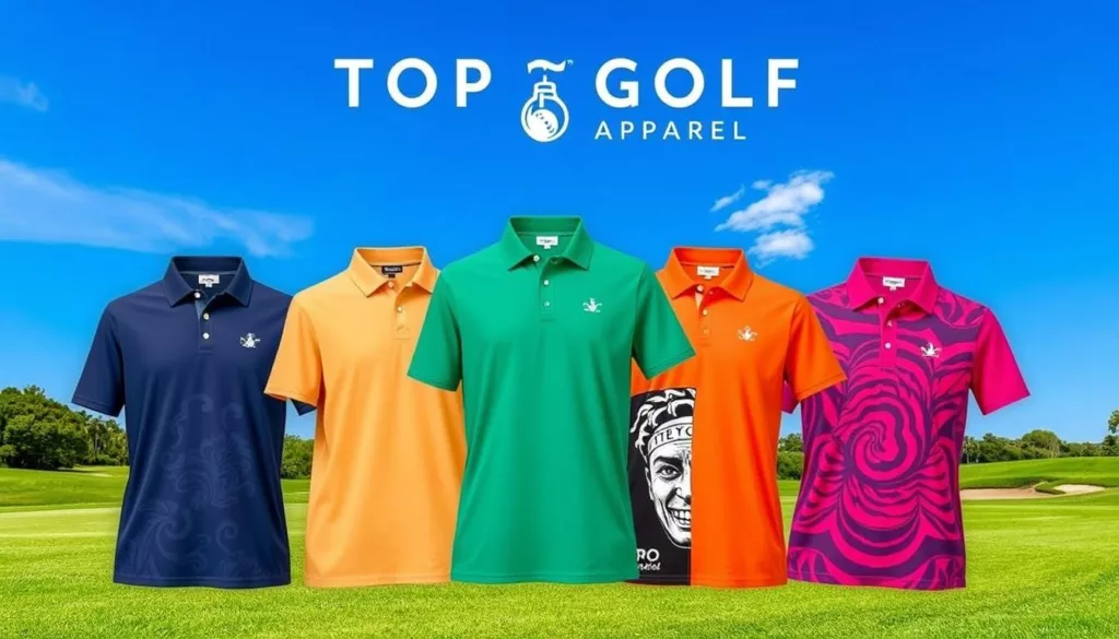 coordinated golf polos