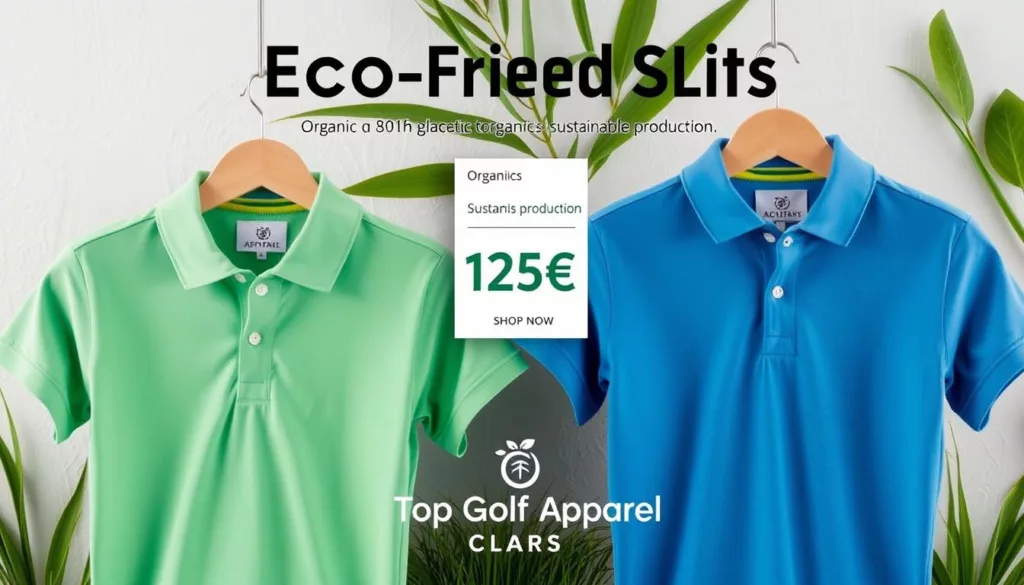 cost of sustainable golf shirts