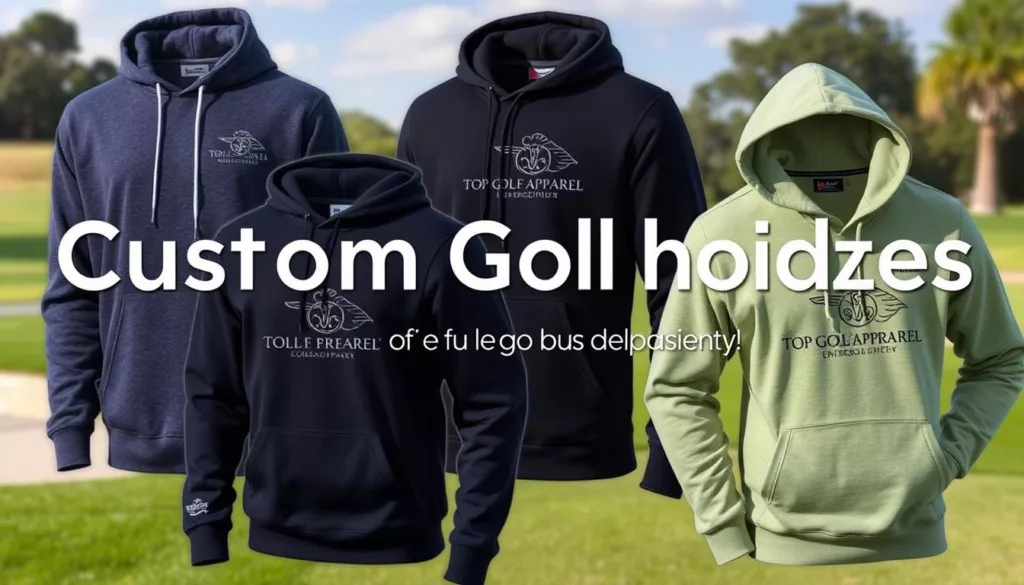 custom golf hoodies