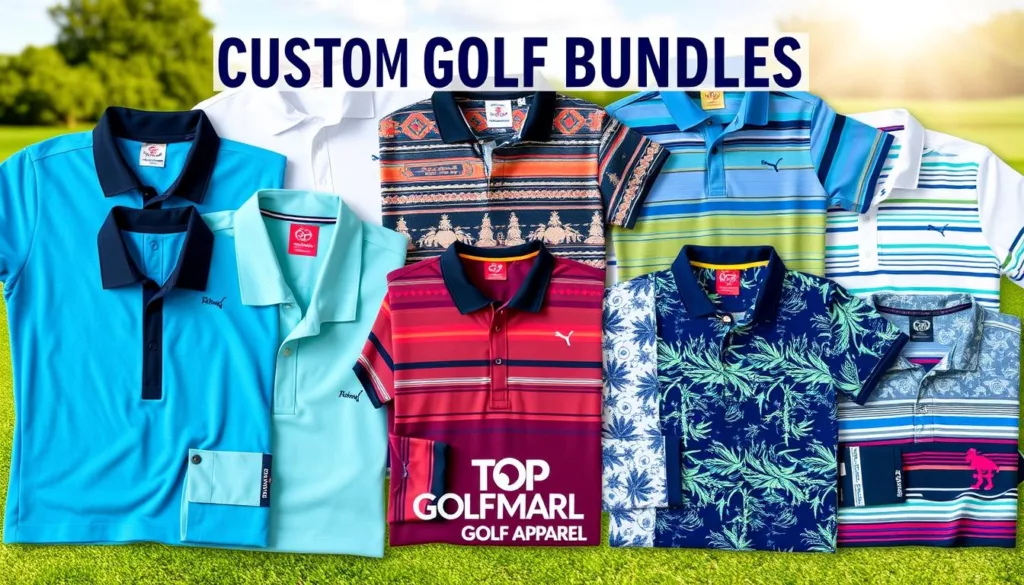 custom golf shirt bundles