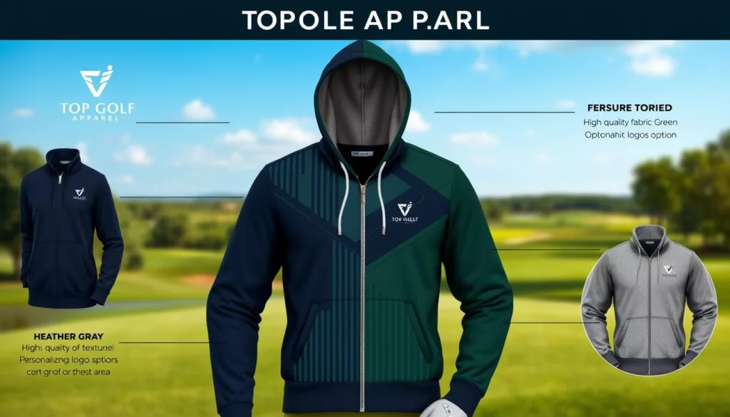 customized golf attire design