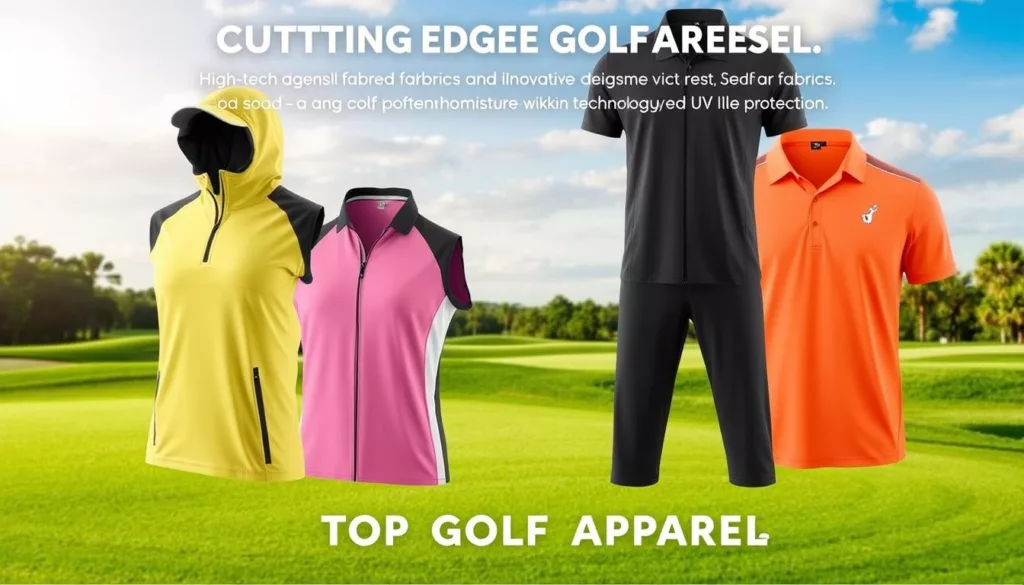 cutting-edge golf attire