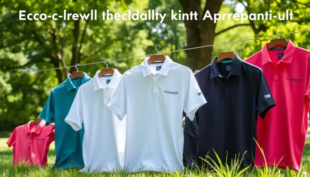 eco-conscious golf shirts