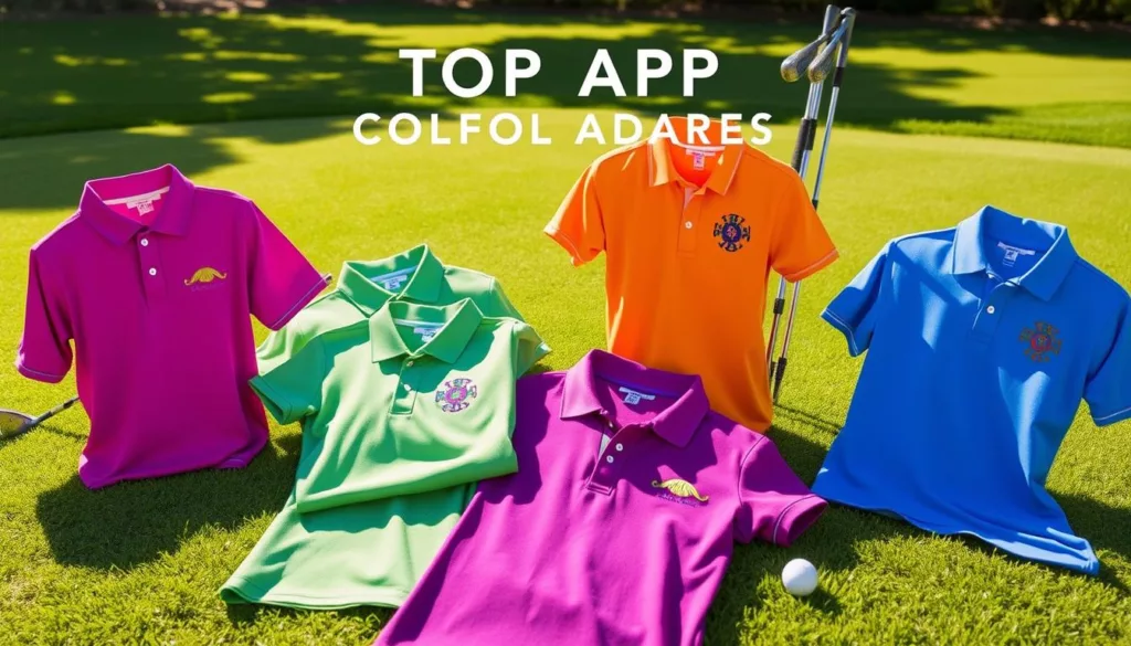 embroidered golf polos