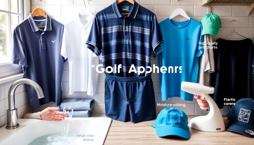 golf apparel care