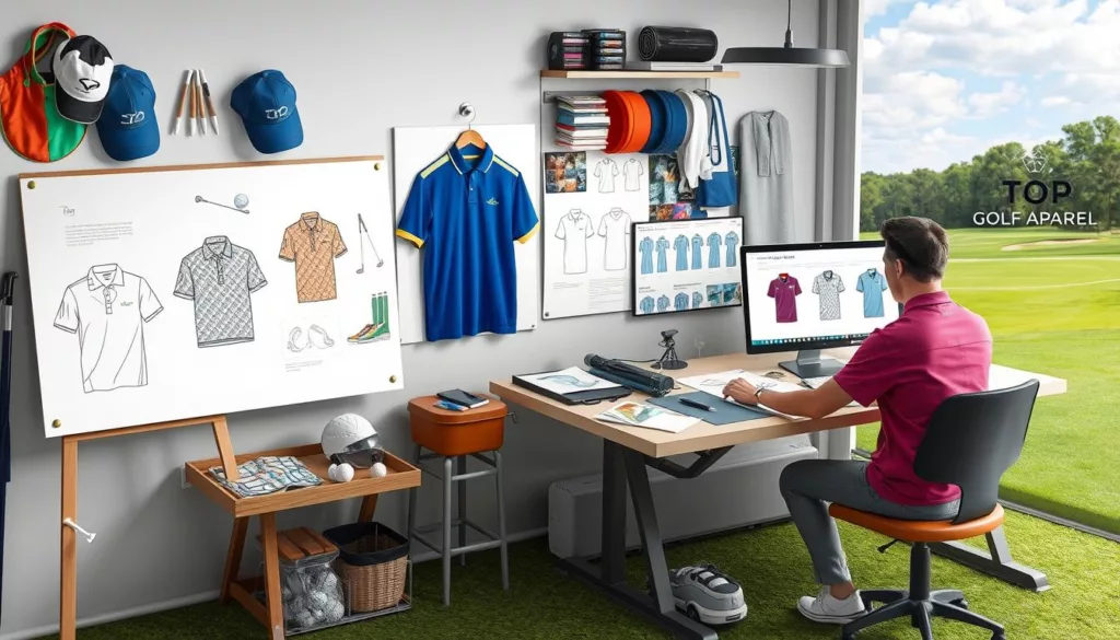 golf apparel design process