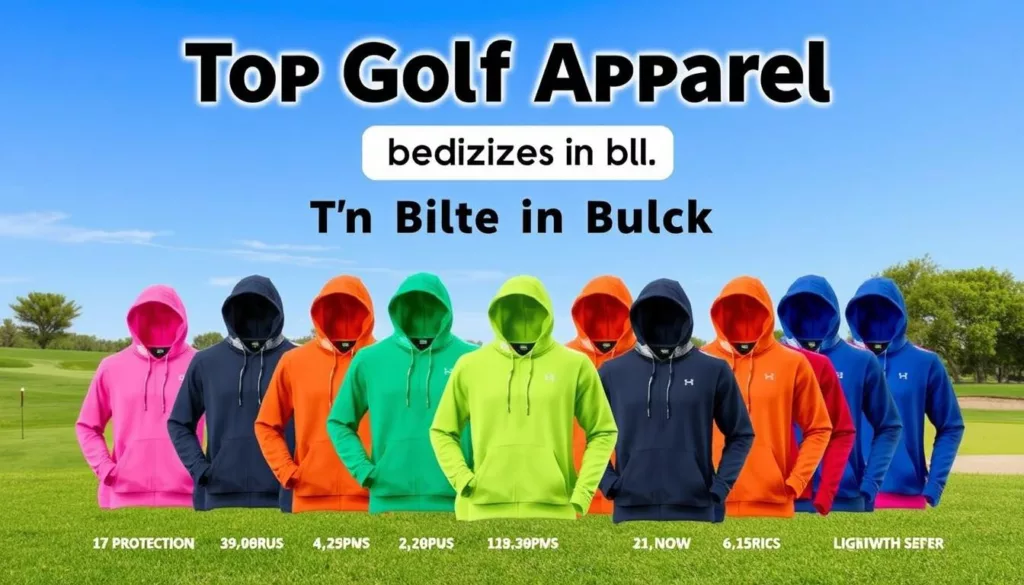 golf hoodies bulk