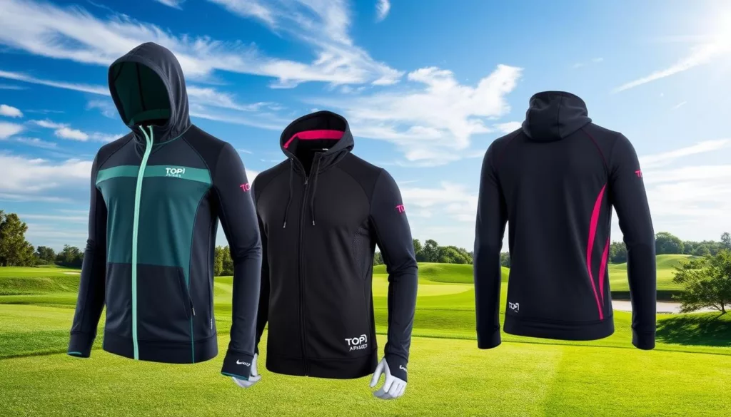 golf hoodies for professional golfers