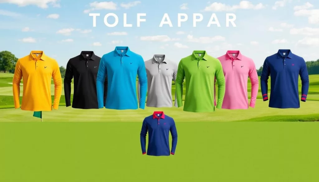 golf long sleeve polo shirts