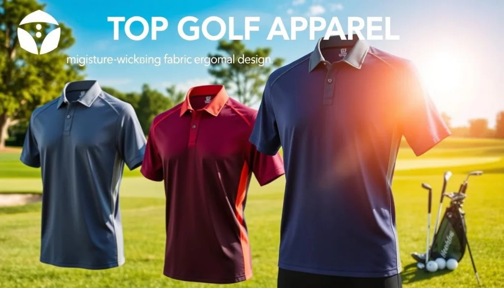 high-performance golf apparel