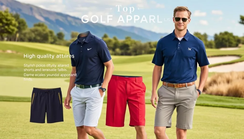 high-quality golf attire