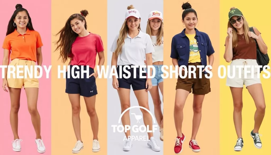 high waisted shorts outfits