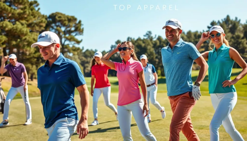 lightweight golf tops