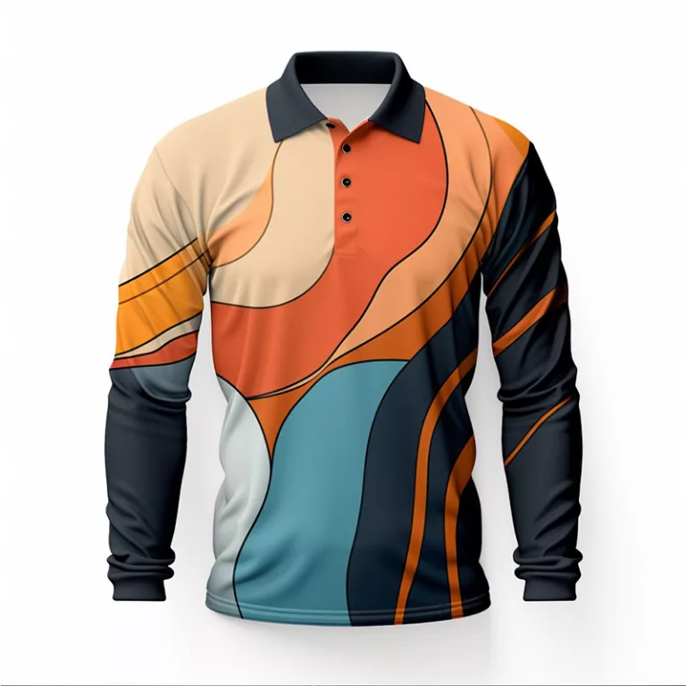 long sleeve polo golf shirt c