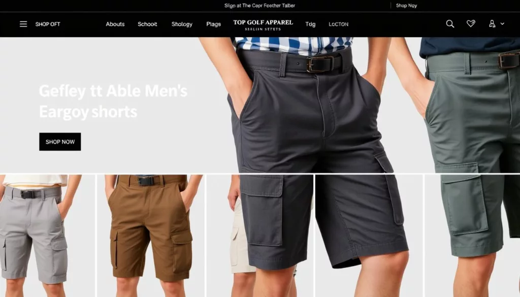 men's cargo shorts