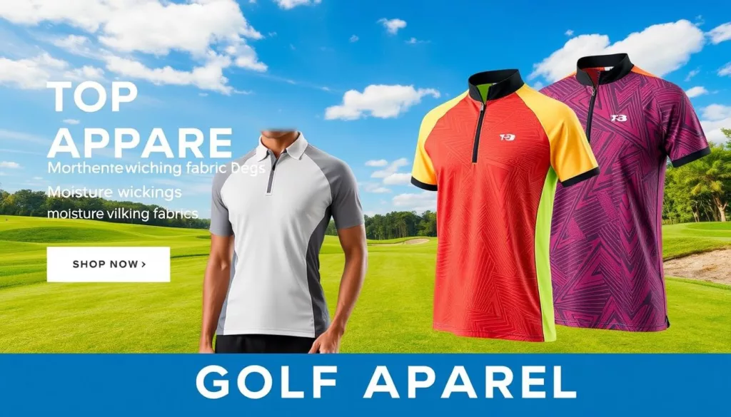 modern golf apparel