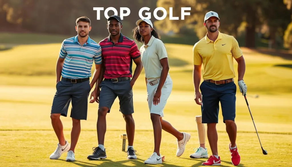 modern golf fashion