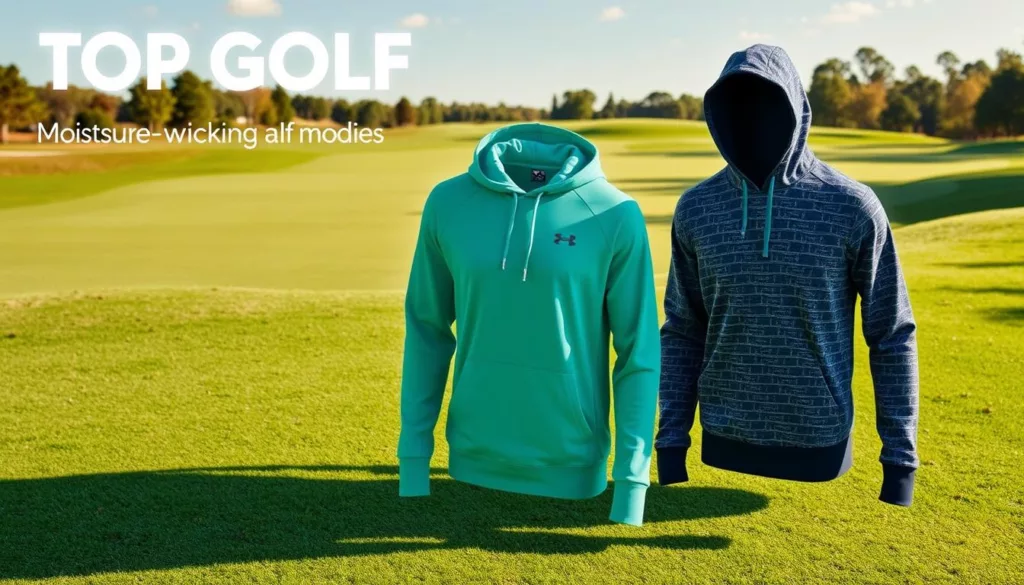 moisture control golf apparel