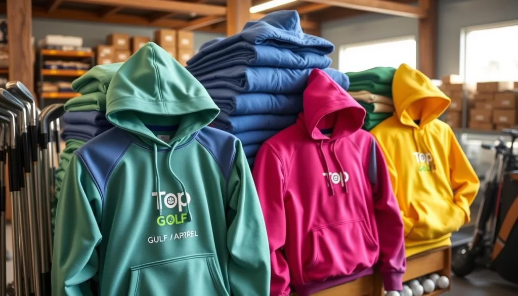 moisture-wicking golf hoodies