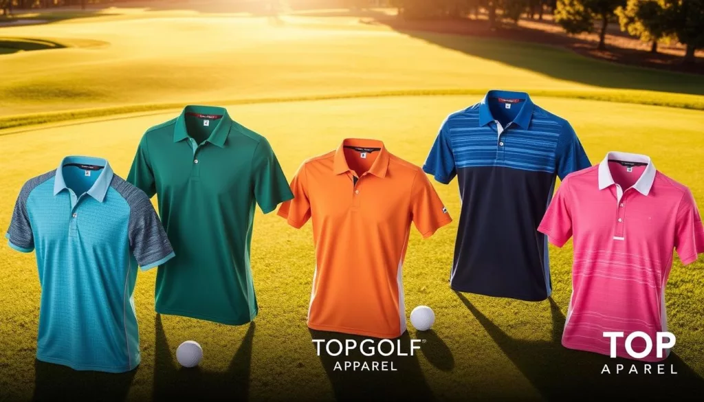 moisture-wicking golf shirts