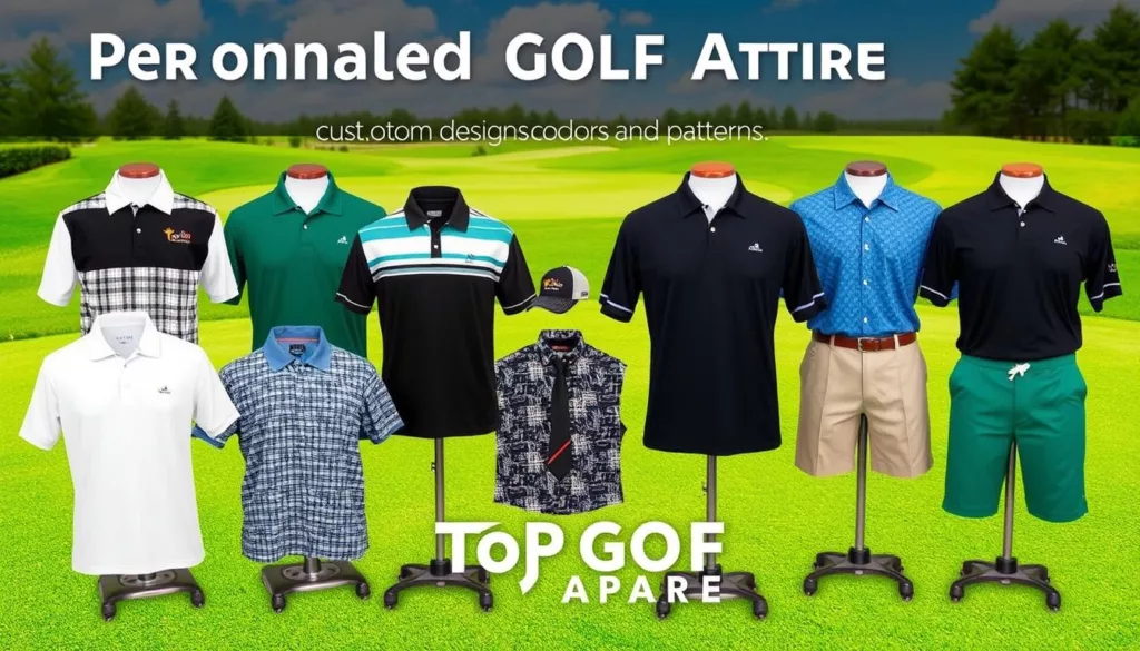 personalized golf attire