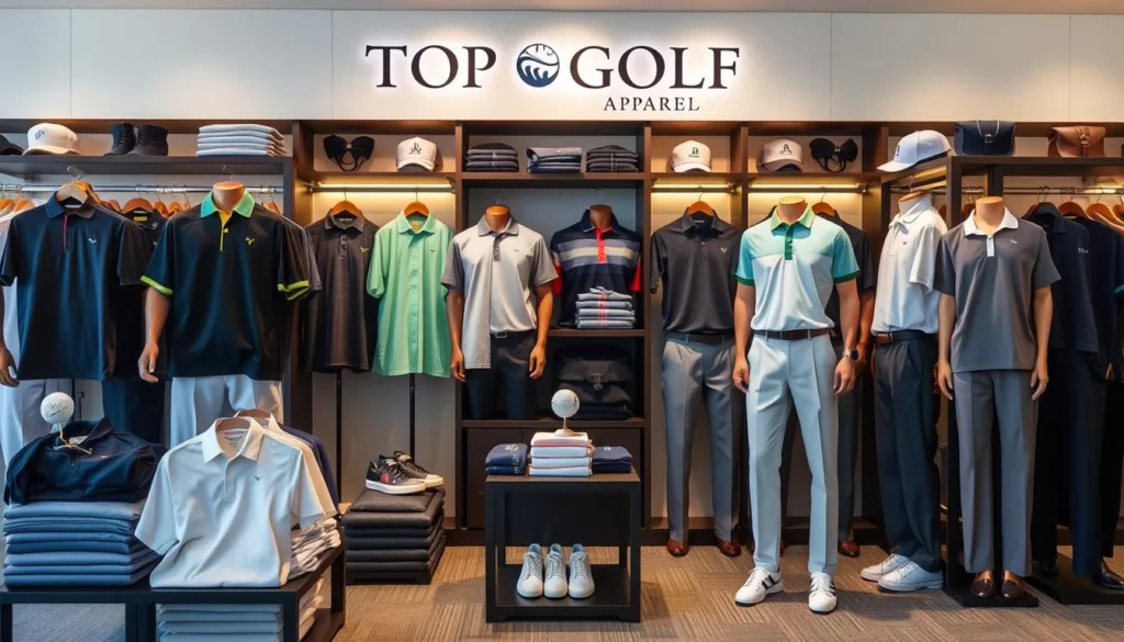 premium golf clothing vendors