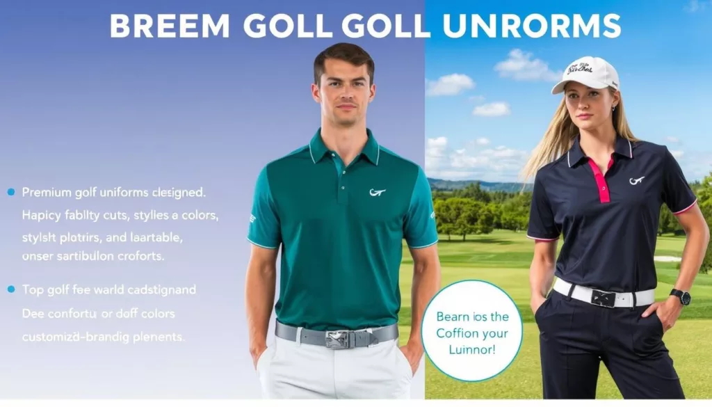 premium golf uniforms