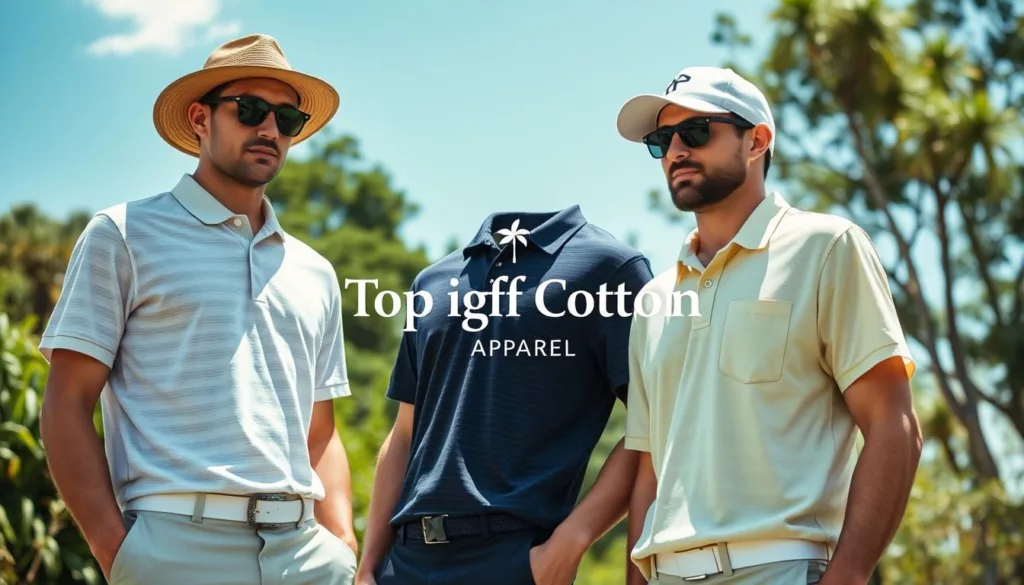 stylish eco-friendly golf apparel