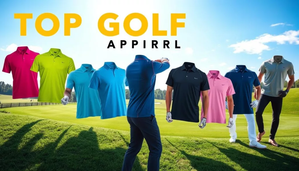 top golf apparel