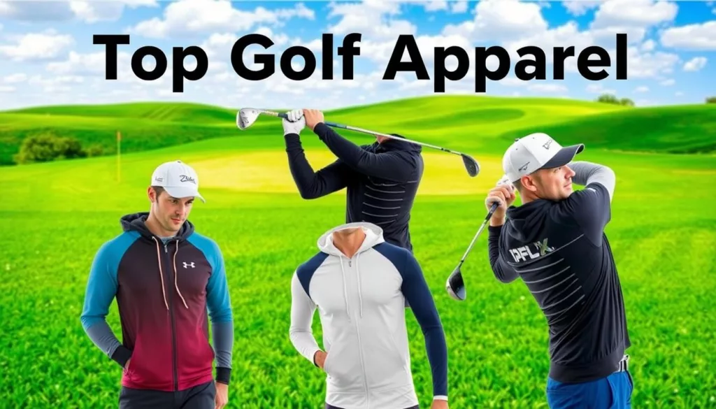 top golf apparel brands