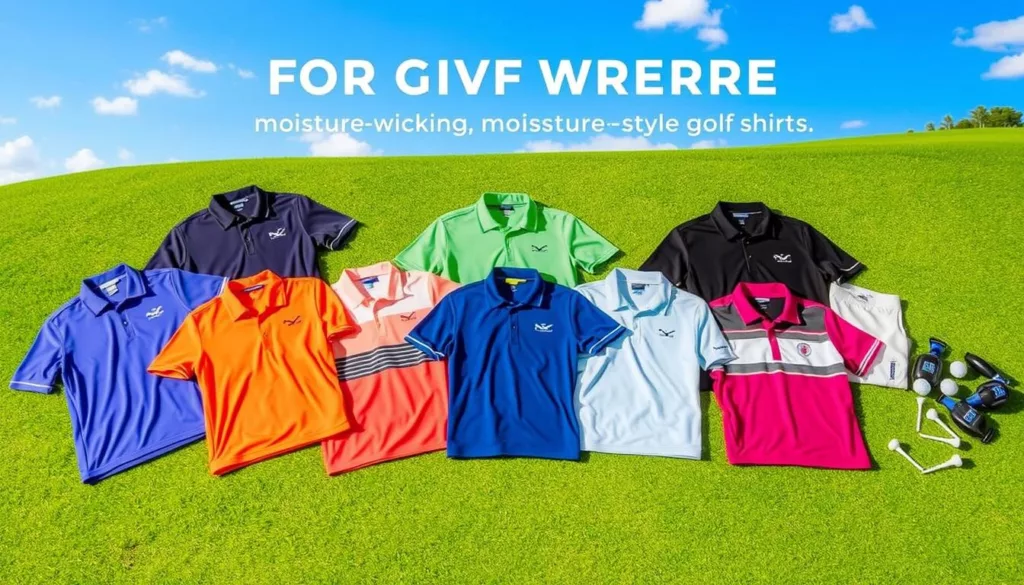 top moisture-wicking golf shirts