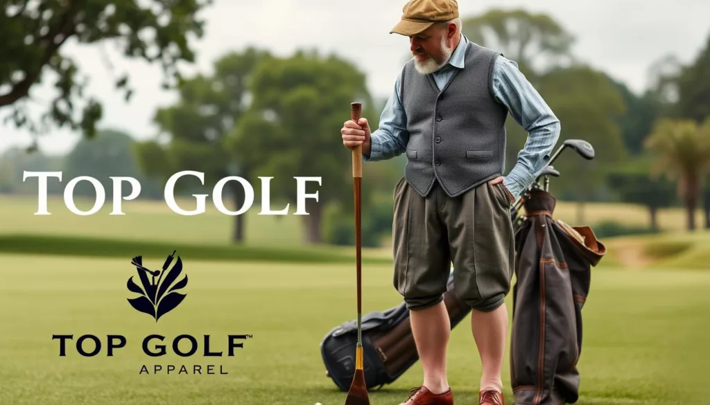 traditional golf apparel