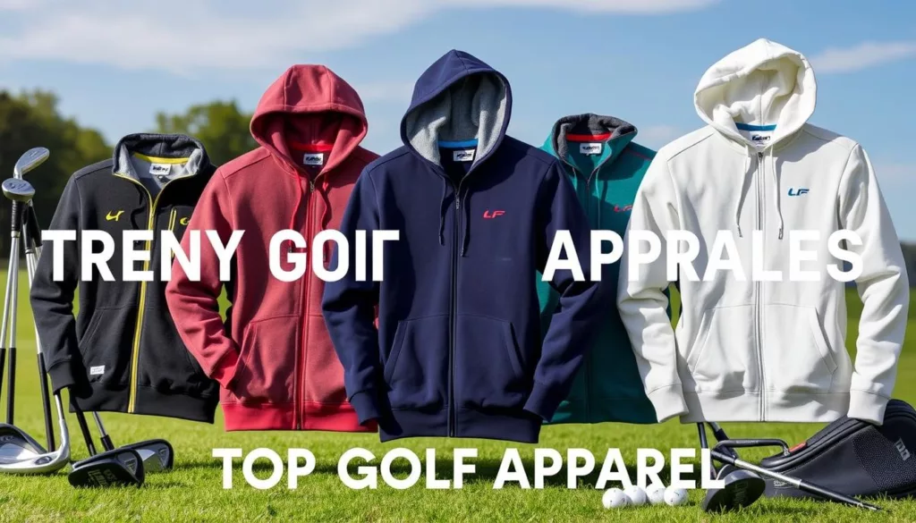 trendy golf hoodies