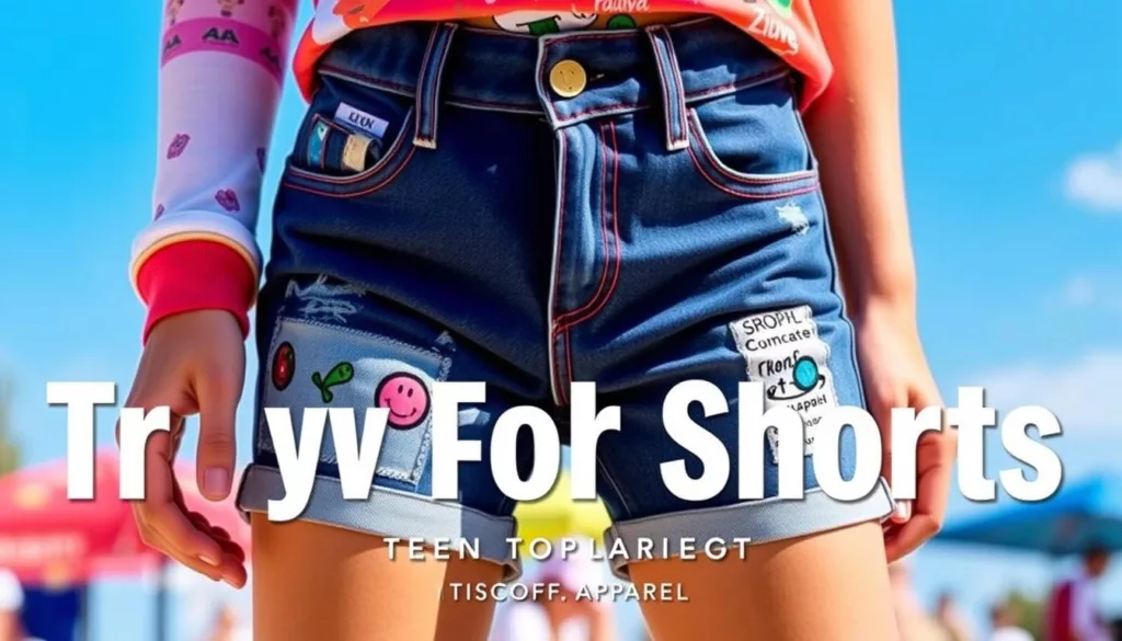 trendy shorts for teens