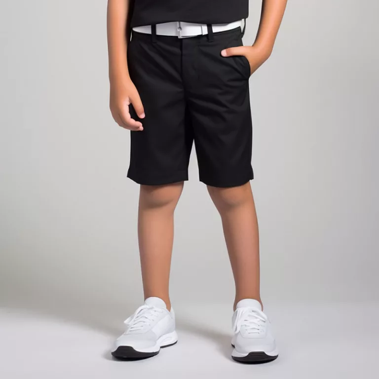 youth golf shorts ea