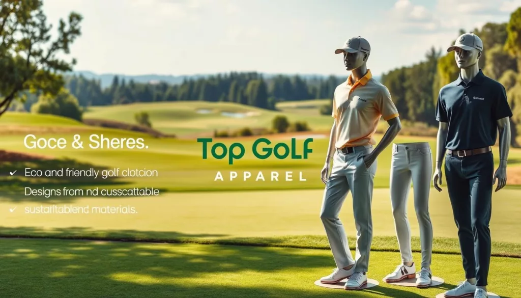 sustainable golf clothing